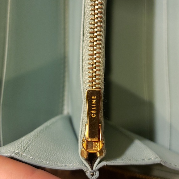 Céline zippy wallet large bi-color - Picture 6 of 16